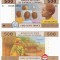 STATELE CENTRAL AFRICANE (CIAD) 500 francs 2002 UNC!!!