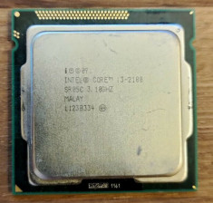 Procesor intel i3-2100 socket 1155 sandy bridge 3.1Ghz-3.4Ghz + pasta foto