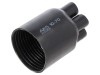 Capac distributie termocontractibil RADPOL Negru, 5 terminale, Diametre 57/15.8mm - 14.7/2.9mm