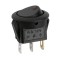 Interupator basculant 1 circuit 3 pini 12V 16A OFF-ON LED rosu cu retinere
