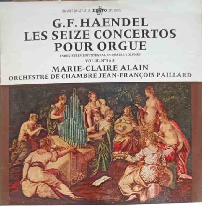 Disc vinil, LP. Les Seize Concertos Pour Orgue - Enregistrement Integral En Quatre Volumes. Vol.II - Nos 5 -317223