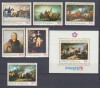 1976 LP 904 LP 905 BICENTENARUL REVOLUTIEI AMERICANE SERIE +COLITA MNH, Nestampilat