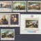 1976 LP 904 LP 905 BICENTENARUL REVOLUTIEI AMERICANE SERIE +COLITA MNH