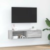 VidaXL Dulap TV Gri Sonoma 100x31x25,5 cm lemn prelucrat