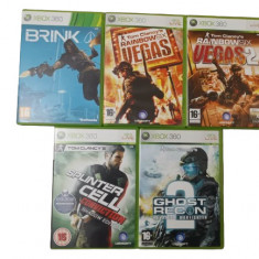 Joc XBOX 360 Brink + Tom Clancy Vegas + Vegas 2 + Splinter Cell + Ghost Recon 2