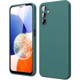Husa de protectie, flippy, pentru samsung galaxy a15, liquid silicone, cu microfibra pe interior, protectie antisoc, compatibil incarcare wireless, ve