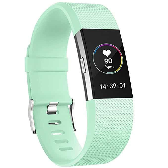 Curea pentru Fitbit Charge 2, marimea L, Mint