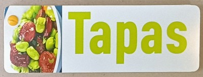 TAPAS , CARTE DE RETETE , FORMAT EVANTAI , TEXT IN LIMBA ENGLEZA , ILUSTRATA , 2006 foto