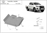 Scut metalic cutie de viteze Toyota Hilux Invincible 2021-prezent