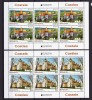 ✅RO 2017 LP 2142 d &quot;Europa-Castele&quot; , minicoli de 6 marci cu tabs, MNH, Organizatii internationale, Nestampilat