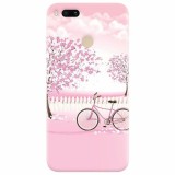 Husa silicon pentru Xiaomi Mi A1, Pink Spring