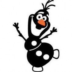 stickere auto Olaf - Frozen