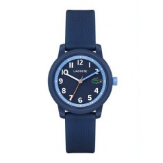 Lacoste Ceas analogic pentru copii cu curea din cauciuc/plastic Albastru 2030043
