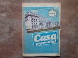 CASA POPORULUI , PLIANT DE PREZENTARE , ANII &#039;90
