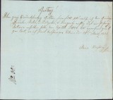 A308 Chitanță olografă, 1835, &icirc;n limba germană