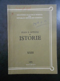 Studii si articole de istorie. Nr. XXIII, anul 1973
