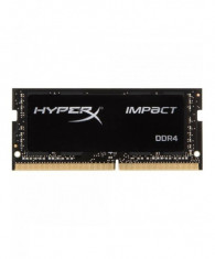 Memorie ram kingston hyperx impact black sodimm ddr4 8gb 2666mhz foto