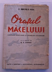 F. BRUNEA FOX ORASUL MACELULUI PREFATA DE A.L. ZISSU 1944 EDITURA LUCEAFĂRUL