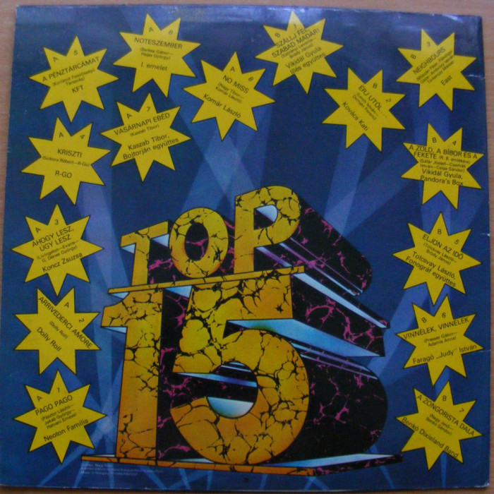 Disc Vinil - Top 15 (LP, Comp) -Favorit -SLPM 17840