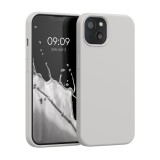 Husa Kwmobile pentru Apple iPhone 13, Silicon, Gri, 55878.96, Carcasa