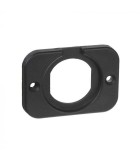Suport aplicat pentru 1x priza auto surub negru SCI A13-122-3B