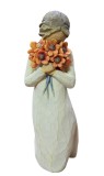 FIGURINA DIN RĂȘINĂ, WILLOW TREE - SURROUNDED BY LOVE 2009