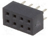 Conector 8 pini, seria {{Serie conector}}, pas pini 2mm, CONNFLY - DS1026-05-2*4S8BV
