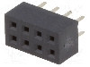 Conector 8 pini, seria {{Serie conector}}, pas pini 2mm, CONNFLY - DS1026-05-2*4S8BV foto