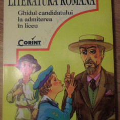 LITERATURA ROMANA GHIDUL CANDIDATULUI LA ADMITEREA IN LICEU-MARIAN RADULESCU, GHEORGHE SOARE