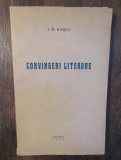 Convingeri literare - I.M. Lașcu