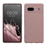 Husa Kwmobile pentru Google Pixel 7a, Mov, Silicon, KWM000019YF020C, Carcasa