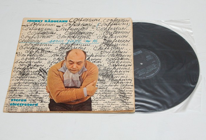 Johnny Răducanu &ndash; Confesiuni / Confessions - disc vinil vinyl LP NOU