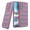Husa wave, compatibila cu Motorola Moto G84, Grip Anti-Soc, Tpu, Night Purple, ALC MOBILE