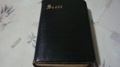 Walter Scott - The Poetical Works - in engleza - 1904 foto