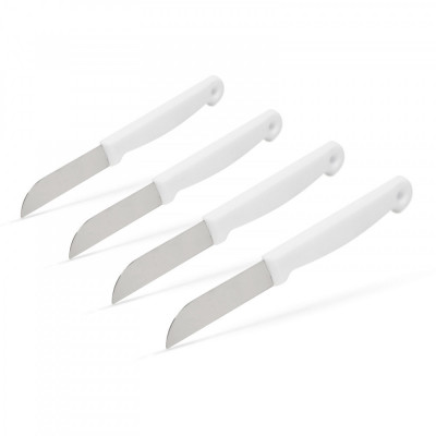 Set cuțite de bucătărie albe &amp;ndash; 4 piese foto