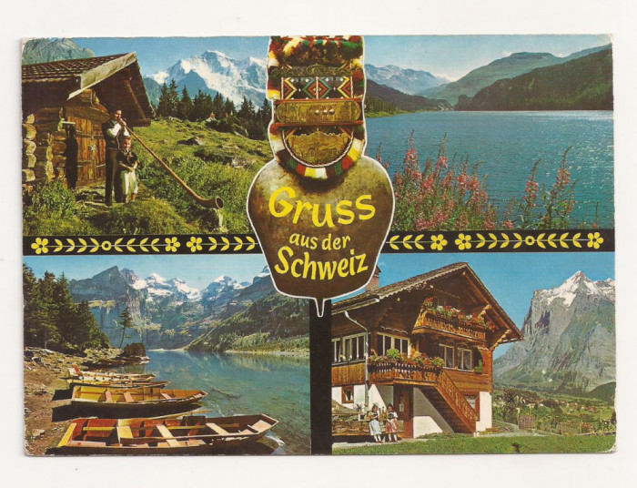 FG5 - Carte Postala - ELVETIA - Gruss aus der Schweiz, circulata 1968