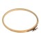 Gherghef broderie din bambus Crisalida, diametru 15 cm