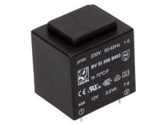 Transformator &Icirc;ncapsulat 2,8VA 230V-12V 233mA PCB