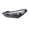 Far HYUNDAI TUCSON (TL), 09.2015-06.2018, DEPO, fata, partea stanga, cu lumina pentru viraje statica; cu &amp;#39;lumina de zi&amp;#39; tip LED; H7+H7+H7+PY2