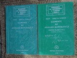 Elemente de analiza matematica pentru clasa a XI-a 2 volume-Mircea Ganga