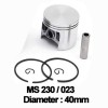 Piston complet Stihl: MS 230, 023 (40mm) - PowerTool TopQuality, Blade