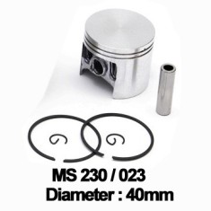 Piston complet Stihl: MS 230, 023 (40mm) - PowerTool TopQuality