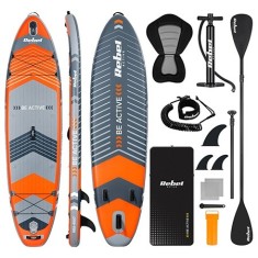 SET PLACA GONFLABILA STAND UP PADDLE SCAUN 335X84X15 CM foto