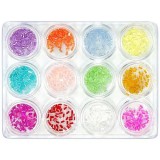 Cumpara ieftin Dreptunghiuri - kit nail art, 12 buc, INGINAILS