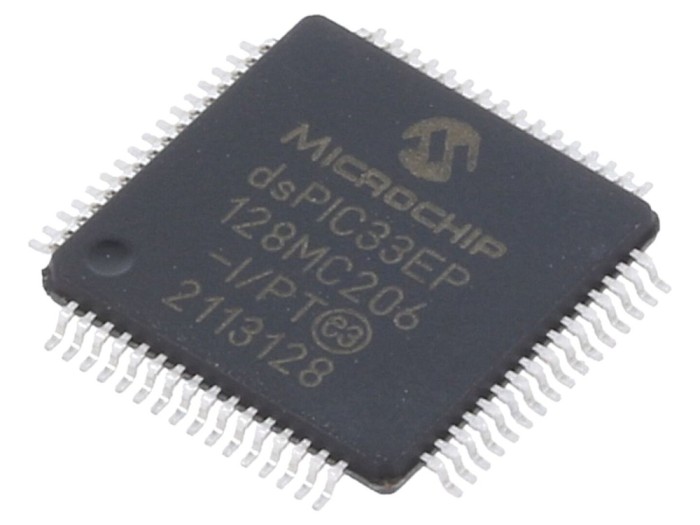 Microcontroler dsPIC 128kB TQFP64