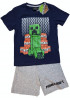 Pijama copii Minecraft Creeper TNT, 5 - 12 ani , ORIGINAL Mojang !!, YL, YM, YS, YXL, YXS