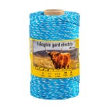 Cumpara ieftin Franghie Gard Electric Agro Electro 400m, 330kg Rezistenta Rupere, 0.65 Ohm/m, Diametru 4mm, Otel Zincat