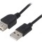 Cablu USB 2.0 1.8m Negru