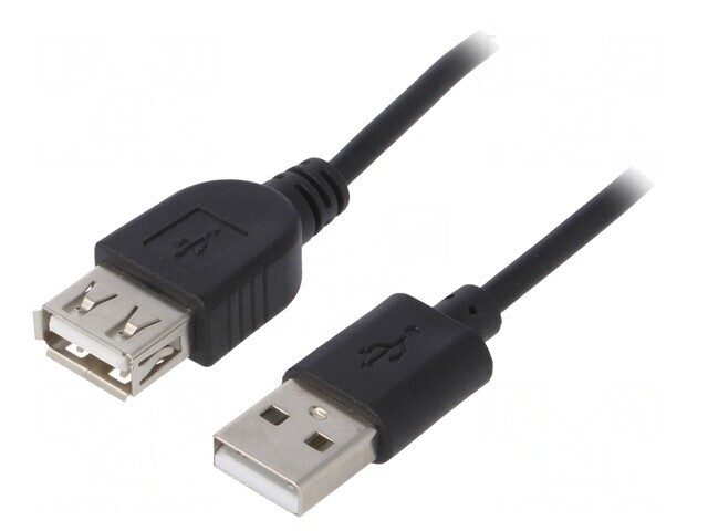 Cablu USB 2.0 1.8m Negru