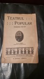Teatrul Popular stagiunea 1924-25